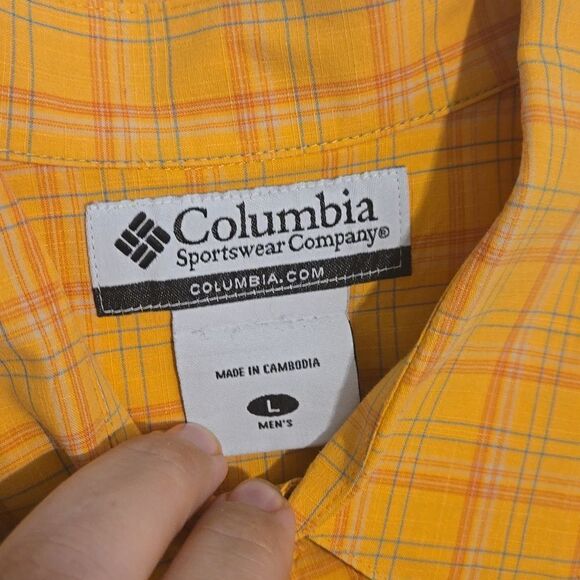 Mens Columbia shirt size large - Picture 3 of 6